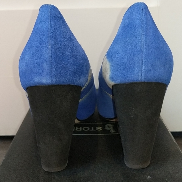 Suede High Heeled Shoes - Picture 3 of 5